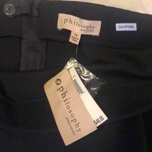 Sleek philosophy skirt